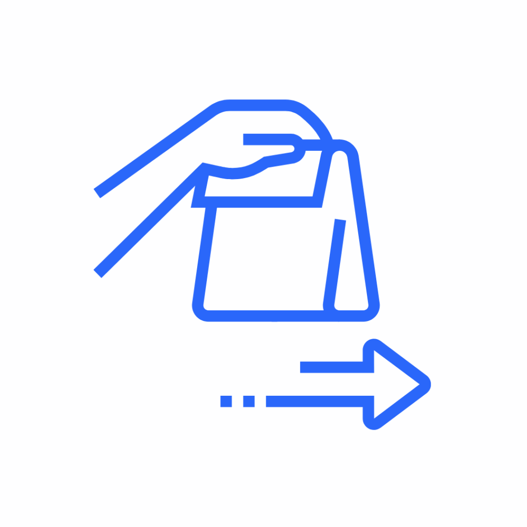 pick up icon for curtis pharmacy services