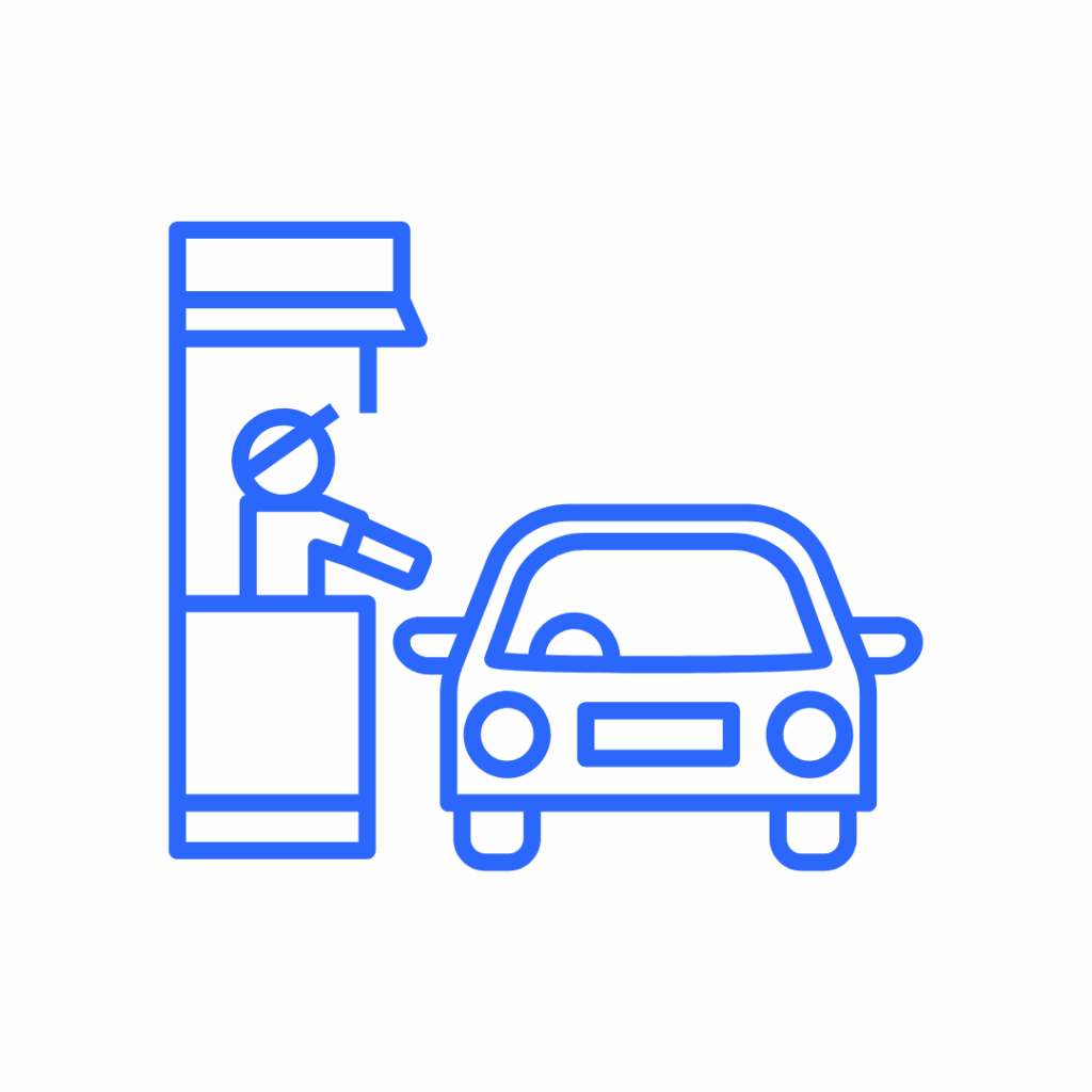 drive thru icon for curtis pharmacy services