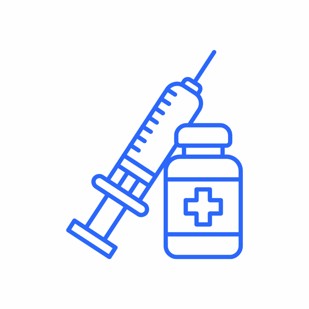 shot icon for curtis pharmacy services