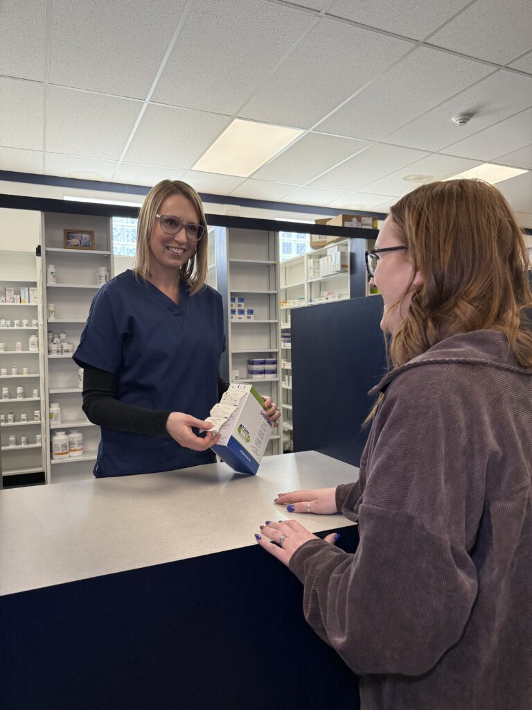 customer at curtis pharmacy