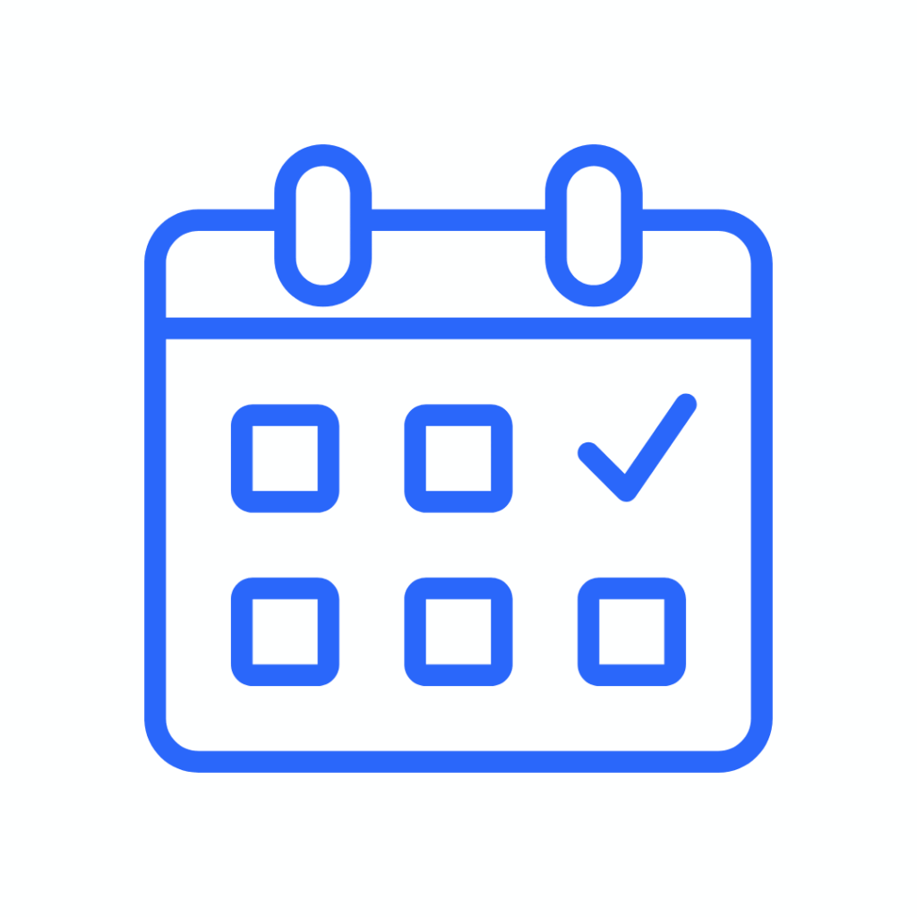 calendar icon for curtis pharmacy services